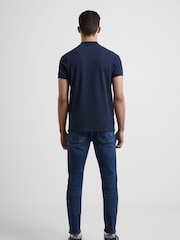 French Connection Blue Nights Danforth Polo Shirt - Image 2 of 4