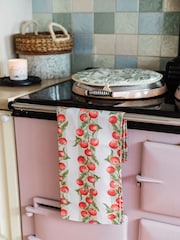 Avalon Home Red Vine Tomato Tea Towel - Image 3 of 6