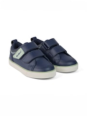 Kickers Blue Tovni Twin Zig Zig Trainers - Image 5 of 9