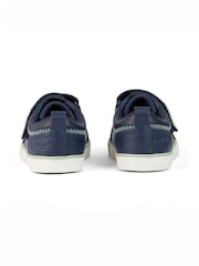 Kickers Blue Tovni Twin Zig Zig Trainers - Image 7 of 9