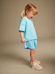 Blue Daisy Disney 100% Cotton Shorts Set (3mths-7yrs) - Image 2 of 8