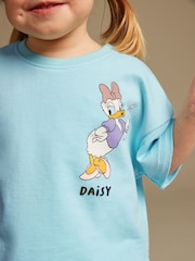 Blue Daisy Disney 100% Cotton Shorts Set (3mths-7yrs) - Image 4 of 8