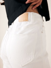 White Mom Comfort Stretch Jeans - Image 5 of 7