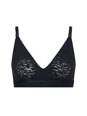Calvin Klein Black Intrinsic Maternity Unlined Bralette - Image 4 of 6