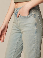 Green Tinted Low Bootcut Jeans - Image 5 of 7