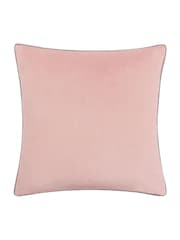 Furn Pink Meridian Velvet 45cm X 45cm Cushion Cover - Image 3 of 5