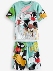 Grün/Looney Tunes - Lizenzierter einzelner Pyjama (9M.–9J.) - Bild 6 von 9