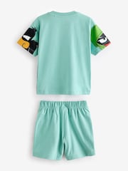 Grün/Looney Tunes - Lizenzierter einzelner Pyjama (9M.–9J.) - Bild 7 von 9