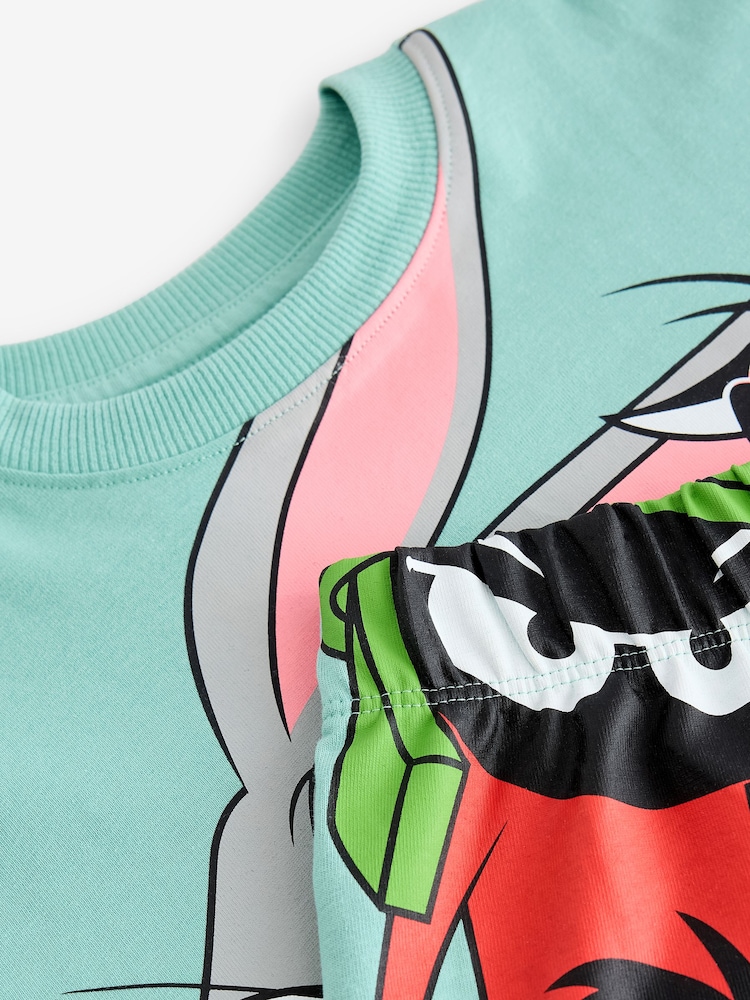 Grün/Looney Tunes - Lizenzierter einzelner Pyjama (9M.–9J.) - Bild 9 von 9 Grün/Looney Tunes - Lizenzierter einzelner Pyjama (9M.–9J.) - Bild 9 von 9