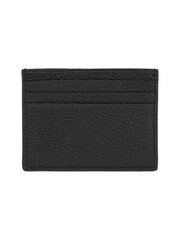 Calvin Klein Black Warmth Leather Card Holder - Image 2 of 3