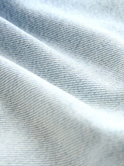 Mid Blue Ripped Cropped Straight Leg Jeans - Image 6 of 6