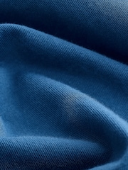 Französisch-Blau - Kurzes Pyjama-Set mit Fußballlogo (4–14 J.) - Bild 3 von 4