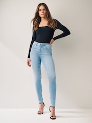 Bleach Blue Super Soft Skinny Jeans - Image 1 of 6