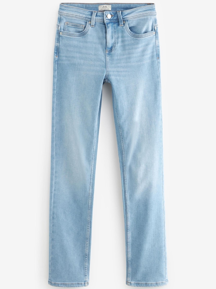 Bleu délavé - Jean slim super doux - Image 5 of 6