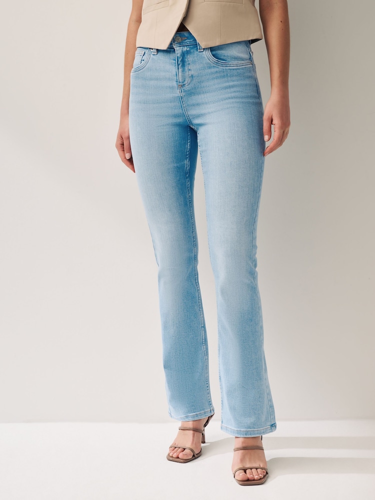 Bleach Blue Supersoft Bootcut Jeans - Image 2 of 6