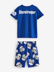 Black/White/Red Star Wars 2 Pack Short Pyjamas (3-14yrs) - Image 4 of 8
