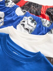 Black/White/Red Star Wars 2 Pack Short Pyjamas (3-14yrs) - Image 6 of 8