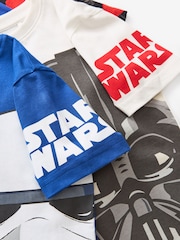 Black/White/Red Star Wars 2 Pack Short Pyjamas (3-14yrs) - Image 7 of 8