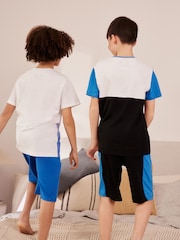 Blau/Schwarz/PlayStation - Kurze Pyjamas im 2er-Pack (3–16Jahre) - Bild 2 von 9