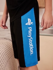 Blau/Schwarz/PlayStation - Kurze Pyjamas im 2er-Pack (3–16Jahre) - Bild 4 von 9