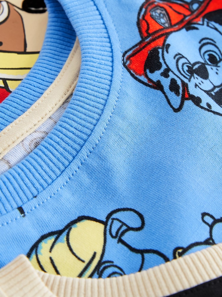 Red/Blue Paw Patrol Short Pyjamas 3 Pack (9mths-8yrs) - Image 8 of 8 Red/Blue Paw Patrol Short Pyjamas 3 Pack (9mths-8yrs) - Image 8 of 8