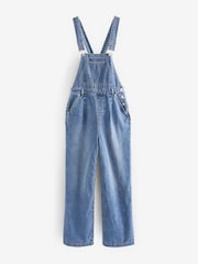 Mid Blue Lightweight Denim Dungarees - Image 5 of 6