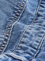 Mid Blue Lightweight Denim Dungarees - Image 6 of 6