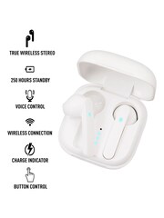 Reflex Active Gold Plated Series 23 Black Strap Smart Watch and True Wireless Sound Earbud Set - Image 7 of 8