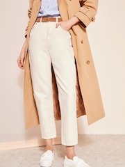 Friends Like These White Faux Leather Knot Flatform Slip On Trainers - Image 3 of 4