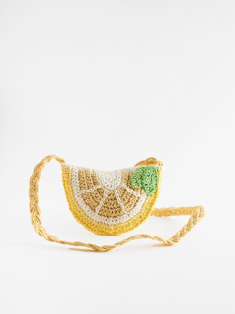 Yellow Lemon Cross Body Bag - Image 1 of 4