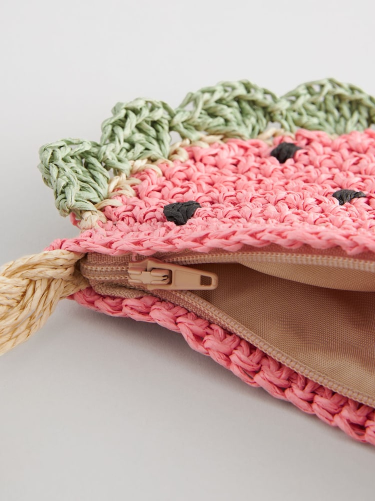 Pink Strawberry Cross Body Bag - Image 4 of 4