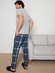 Threadbare Grey Pyjamas Set - Image 2 of 4