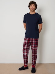Threadbare Blue Pyjamas Set - Image 3 of 4