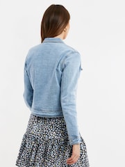 Svetlo modra - Threadbare klasična denim jakna - Slika 2 iz 4
