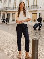 Marfil - Blusa con estampado y puño vuelto de Threadbare - Imagen 3 de 4