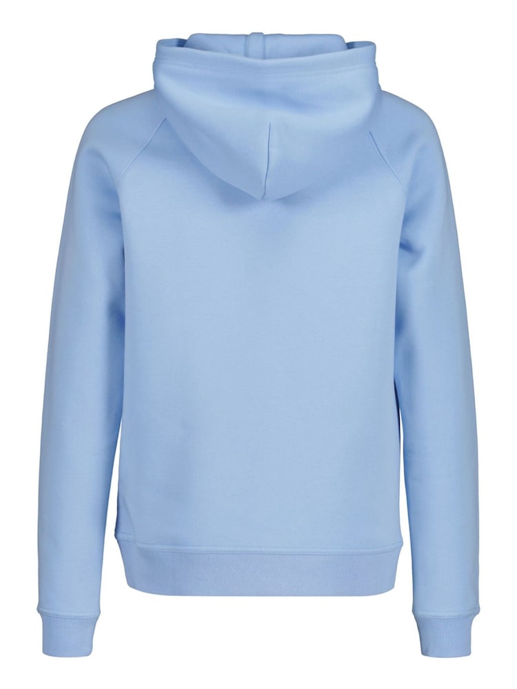 GANT Blue Teens Archive Shield Hoodie - Image 2 of 2