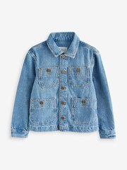 GANT Blue Teens Denim Workwear Jacket - Image 1 of 3