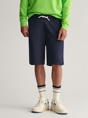 GANT Blue Teen Boys Shield Sweatshorts - Image 1 of 1