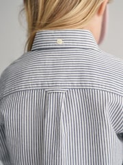 GANT Kids Shield Striped Oxford 100% Cotton Shirt - Изображение 5 из 8