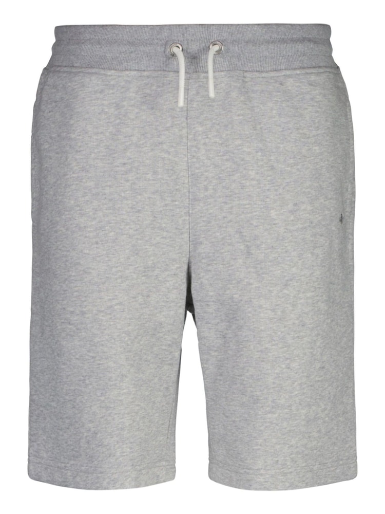Grau - Gant Teenager Jungen Sweatshorts mit Schildlogo - Bild 2 von 3