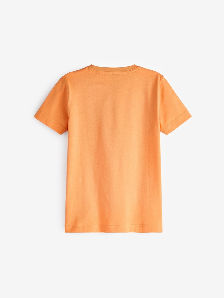 Оранжевый - GANT Archive Shield Teens T-Shirt - Изображение 2 из 3