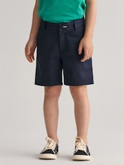 GANT Blue Kids Regular Fit Chino Shorts - Image 1 of 7