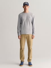 GANT Natural Slim Fit Tech Prep™ Chinos - Image 3 of 8