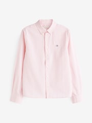 GANT Pink Shield Logo Oxford Shirt - Image 1 of 4