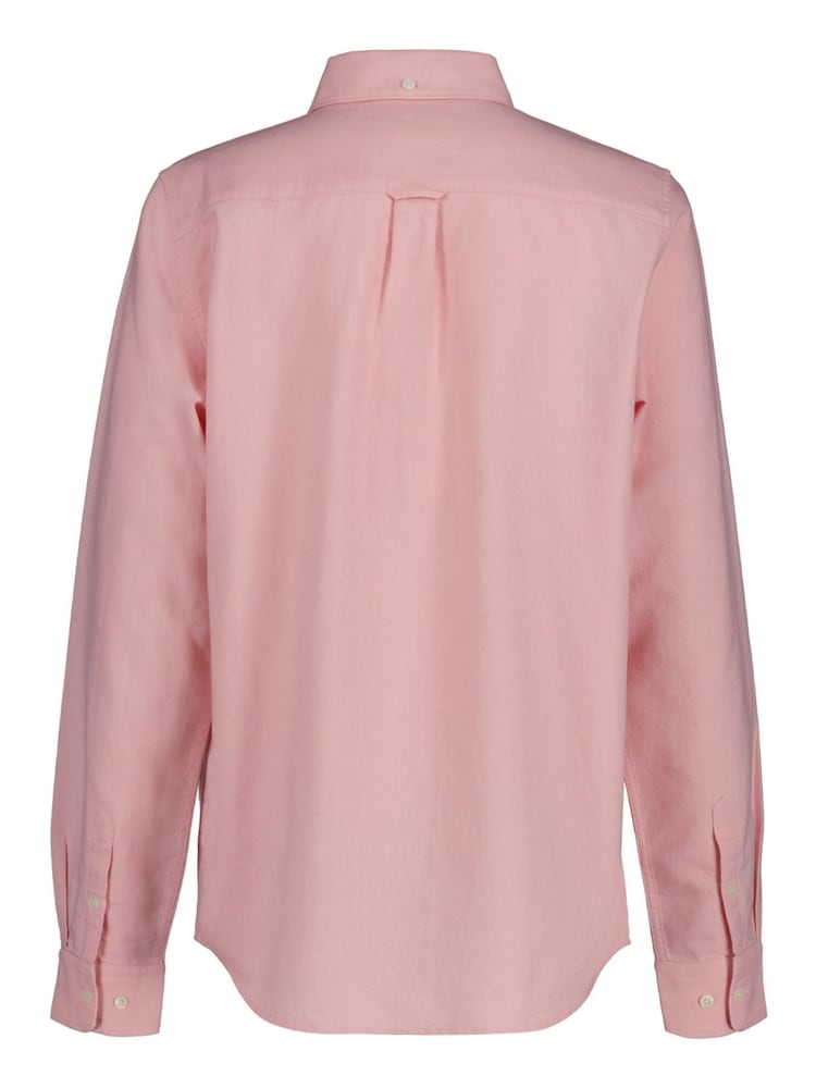GANT Pink Shield Logo Oxford Shirt - Image 4 of 4