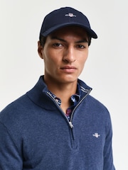 GANT Dark Blue Shield 100% Cotton Cap - Image 2 of 2