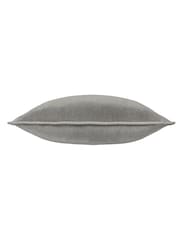 Furn Grey Meridian Velvet 55cm X 55cm Cushion - Image 5 of 6