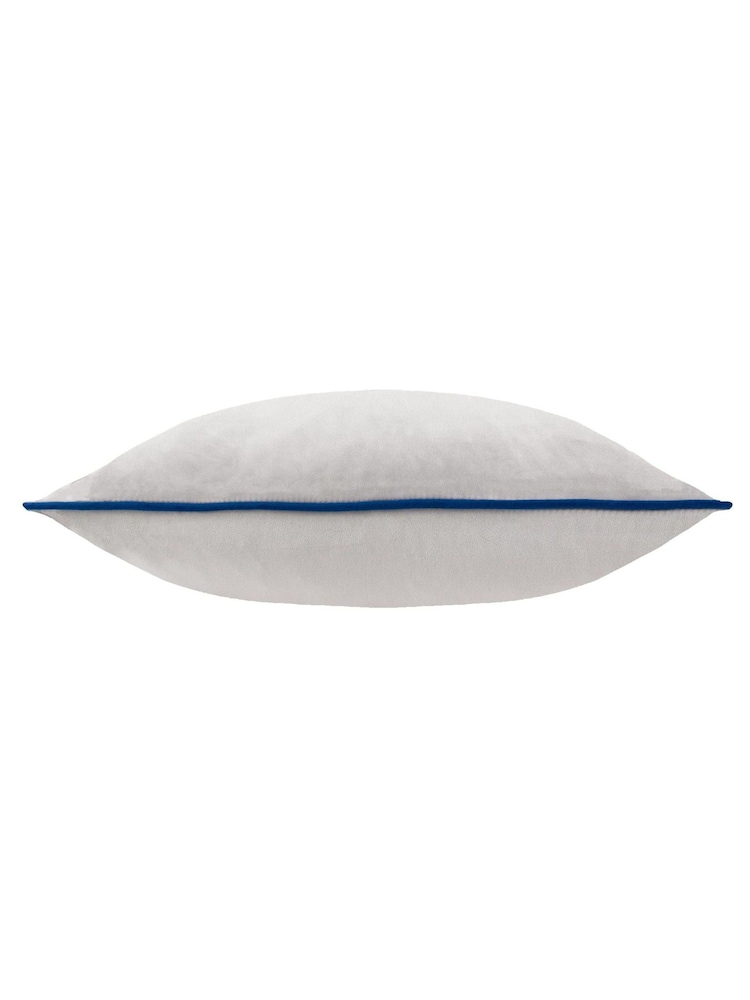 Furn Silver Meridian Velvet 55cm X 55cm Cushion Cover - Image 5 of 5 Furn Silver Meridian Velvet 55cm X 55cm Cushion Cover - Image 5 of 5