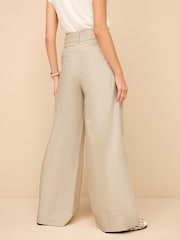Stone - Elegante Hose mit weitem Bein aus Baumwollmix - Bild 3 von 6