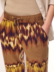 Brown Tie Dye Jersey Joggers - Image 4 of 6